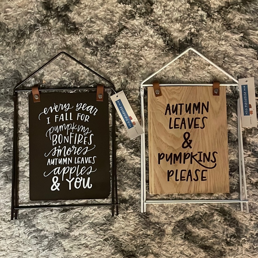 Fall Home Decor Signs Target